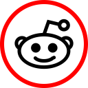پیش‌نمایش فایل reddit-107 از پک مسطح قرمز رسانه اجتماعی