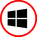 پیش‌نمایش فایل windows-129 از پک مسطح قرمز رسانه اجتماعی