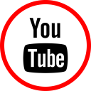 پیش‌نمایش فایل youtube-163 از پک مسطح قرمز رسانه اجتماعی