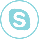 پیش‌نمایش فایل skype-126 از پک دایره شبکه های اجتماعی