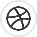پیش‌نمایش فایل dribbble-115 از پک گرد رسانه اجتماعی