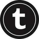 پیش‌نمایش فایل tumblr-118 از پک گلیف گرد رسانه اجتماعی