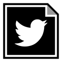 پیش‌نمایش فایل twitter-153 از پک مربعی پر شده رسانه اجتماعی