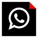 پیش‌نمایش فایل whatsapp-109 از پک شبکه های اجتماعی فلت