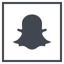 پیش‌نمایش فایل snapchat-105 از پک مربعی رسانه اجتماعی