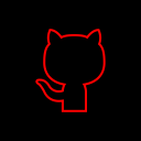 پیش‌نمایش فایل github-103 از پک مربعی سیاه رسانه اجتماعی