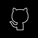 پیش‌نمایش فایل github-104 از پک مربعی سیاه رسانه اجتماعی