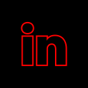 پیش‌نمایش فایل linkedin-126 از پک مربعی سیاه رسانه اجتماعی