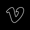 پیش‌نمایش فایل vimeo-125 از پک مربعی سیاه رسانه اجتماعی