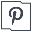 پیش‌نمایش فایل pinterest-134 از پک شبکه های اجتماعی خطی