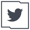 پیش‌نمایش فایل twitter-160 از پک شبکه های اجتماعی خطی