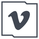 پیش‌نمایش فایل vimeo-128 از پک شبکه های اجتماعی خطی