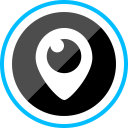 پیش‌نمایش فایل periscope-100 از پک دایره آبی شبکه های اجتماعی