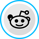 پیش‌نمایش فایل reddit-126 از پک دایره آبی شبکه های اجتماعی