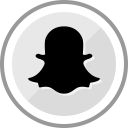 پیش‌نمایش فایل snapchat-111 از پک دایره آبی شبکه های اجتماعی