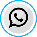 پیش‌نمایش فایل whatsapp-118 از پک دایره آبی شبکه های اجتماعی