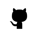 پیش‌نمایش فایل github-111 از پک مربعی مسطح رسانه اجتماعی