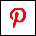 پیش‌نمایش فایل pinterest-138 از پک مربعی مسطح رسانه اجتماعی