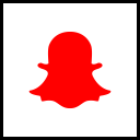 پیش‌نمایش فایل snapchat-113 از پک مربعی مسطح رسانه اجتماعی