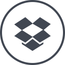 پیش‌نمایش فایل dropbox-121 از پک توپر گرد رسانه اجتماعی