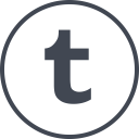 پیش‌نمایش فایل tumblr-133 از پک توپر گرد رسانه اجتماعی