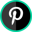 پیش‌نمایش فایل pinterest-142 از پک شبکه های اجتماعی فلت