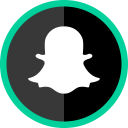 پیش‌نمایش فایل snapchat-116 از پک شبکه های اجتماعی فلت