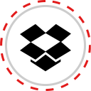 پیش‌نمایش فایل dropbox-125 از پک دوخت ها رسانه اجتماعی