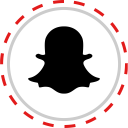 پیش‌نمایش فایل snapchat-119 از پک دوخت ها رسانه اجتماعی