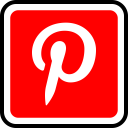 پیش‌نمایش فایل pinterest-150 از پک مربعی پر شده رسانه اجتماعی