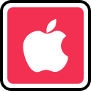 پیش‌نمایش فایل apple-624 از پک شبکه های اجتماعی خطی رنگی