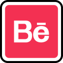 پیش‌نمایش فایل behance-165 از پک شبکه های اجتماعی خطی رنگی