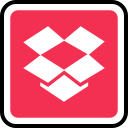 پیش‌نمایش فایل dropbox-131 از پک شبکه های اجتماعی خطی رنگی