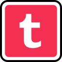 پیش‌نمایش فایل tumblr-146 از پک شبکه های اجتماعی خطی رنگی