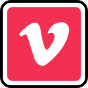 پیش‌نمایش فایل vimeo-147 از پک شبکه های اجتماعی خطی رنگی