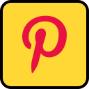 پیش‌نمایش فایل pinterest-155 از پک شبکه های اجتماعی خطی رنگی جلد 2