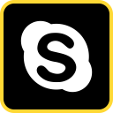 پیش‌نمایش فایل skype-162 از پک شبکه های اجتماعی خطی رنگی جلد 2