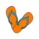 پیش‌نمایش فایل flip-flops-9241880 از پک تابستان