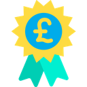 پیش‌نمایش فایل pound-badge-5711105 از پک کسب و کار