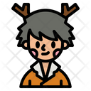 پیش‌نمایش فایل deer-boy-4744597 از پک آواتار کریسمس