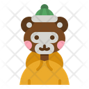 پیش‌نمایش فایل monkey-4744641 از پک آواتار کریسمس