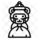 پیش‌نمایش فایل monkey-4744711 از پک آواتار کریسمس