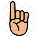 پیش‌نمایش فایل finger-up-4745055 از پک حرکات دست