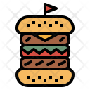 پیش‌نمایش فایل hamburger-172 از پک غذا و دسر