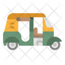 پیش‌نمایش فایل rickshaw-2488089 از پک حمل و نقل عمومی