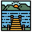 پیش‌نمایش فایل lake-2488366 از پک شهر و پارک