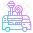 پیش‌نمایش فایل candy-truck-3922029 از پک کامیون غذا