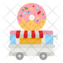 پیش‌نمایش فایل donut-truck-3922003 از پک کامیون غذا