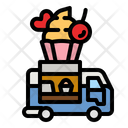 پیش‌نمایش فایل cupcake-truck-3921966 از پک کامیون غذا