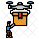 پیش‌نمایش فایل drone-delivery-4005122 از پک سیستم لجستیک